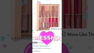 Liquid Matte Lipstick waterproof long lasting youtubeshorts viralvideo meesho [upl. by Albric]