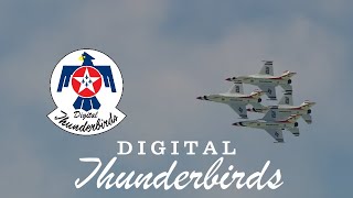 Digital Thunderbirds  Virtual Columbus Airshow  Rickenbacker intl DAY 1 [upl. by Keil]