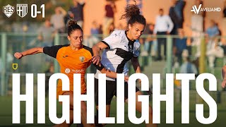 Highlights  Res RomaParma  Serie B Femminile 202425 [upl. by Bonnice]