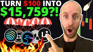 🔥TOP 5 BIGGEST CRYPTO AIRDROPS MAKE 15K IN 2024 LAST CHANCE [upl. by Merth574]