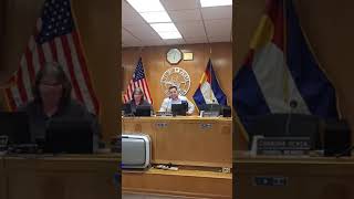 La Junta City Council Camping Ordinance Discussed During Public Comment City Manager Candidate [upl. by Creigh]