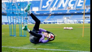 Sesión de Reyes en La Rosaleda previa a la Copa [upl. by Enilrek109]