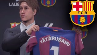 OFFICIAL Noul Antrenor Barcelona este Tătăruşanu   FC 24 Romania Ep 6 [upl. by Woodhouse785]