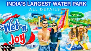 90’D Slide Waterpark Wet n Joy Lonavala  Kanaiyabaraivlogs [upl. by Nalepka]