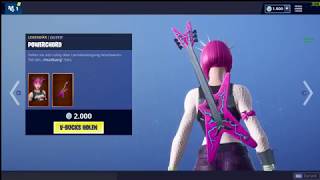 Fortnite ItemShop 19032019 NEU Sternenstab  Star Wand  Phone it in Saxophonisch Powerchord [upl. by Leatri]