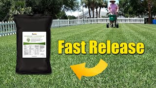 FAST Release Summer Lawn Fertilizer  When to Use [upl. by Aenitsirhc]