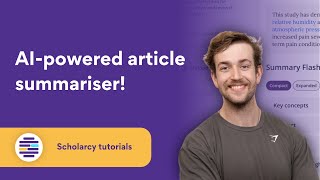 AIpowered article summarizer makes reading academic text easier and takes less time [upl. by Eednarb]