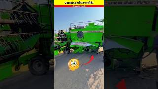 Combine Harvester  Stunt amp Accident 😱 Wait for end 🚜 shorts [upl. by Nalro]