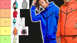 The best Nike Tech Fleece Colorways Tier list [upl. by Nedla]