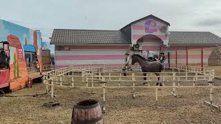 Pony Express Ride At Brean Theme Park [upl. by Prud113]