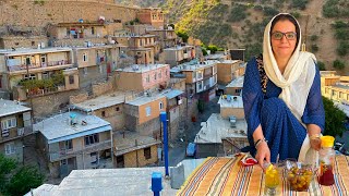 IRAN Kurdish Rural life Harvesting figs and making fig jam 🏕️ [upl. by Iviv]