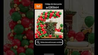 Ideas para decorar en navidad con globos temu temufinds temuhaul [upl. by Earley]