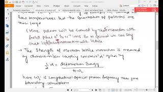 Polaron Electron phonon interaction [upl. by Erica]