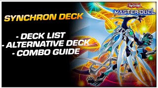 Deck List Combo Guide for Synchron Stardust Deck Cosmic Quasar Dragon YuGiOh Master Duel [upl. by Mcdowell880]