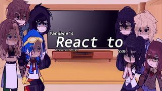 Yanderes react to YN  Meme  Ft Yanderes  part 1  Shipps   By AkiweQueen [upl. by Ariel]