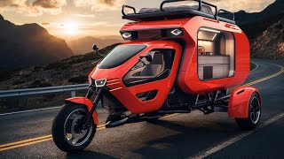 2025 Tricycle Camper The Ultimate Compact Adventure [upl. by Aleahs]