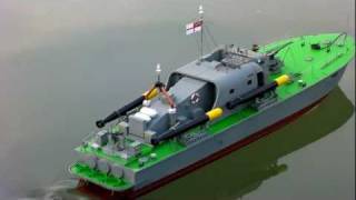 132 vosper Perkasa fast patrol boat [upl. by Ashley]