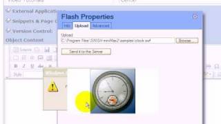 Adding Flash Animation to Your Website [upl. by Gorden]