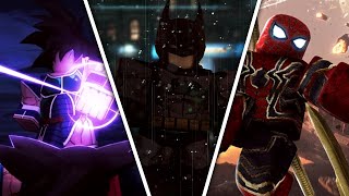 Top 6 New Superhero Games On Roblox [upl. by Ahseinek]