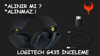 Logitech G435 Kablosuz Oyuncu Kulaklığı  ALINIR MI   ALINMAZ [upl. by Kreindler]