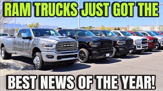 RAM Trucks Are About To Be On Top Again Ford And GM HD Need To Take Notice [upl. by Eesdnyl]