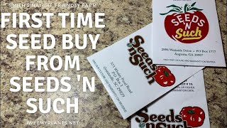 Seed Shop First time buying from Seeds n Such [upl. by Nedda]