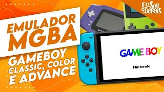 MGBA EMULADOR DE GAMEBOY CLASSIC COLOR E ADVANCE [upl. by Lear328]