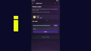 TikTok in 2024  Tapswap Code  10 Ways to Make Money on TikTok in 2024 [upl. by Iveson]