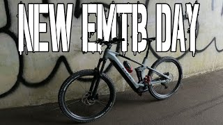 New bike maiden voyage  Cube stereo hybrid 140  VLOG [upl. by Luzader]