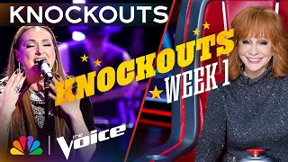 The Best Performances from the First Week of Knockouts  The Voice  NBC [upl. by Burd]