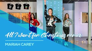 All I want for Christmas remix  Mariah Carey  Christmas Dance Choreography  Baile Navidad [upl. by Oigaib]