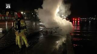 Emmeloord  Brandweer in actie tijdens jaarwisseling 20232024 [upl. by Odysseus260]