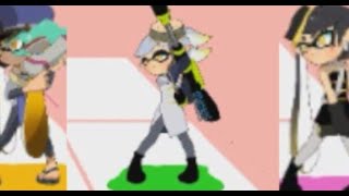 Inkling Heroes vs Tentacle – All Extra BossesEasy Mode [upl. by Ellerahs]