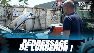 Comment redresser le longeron dune Mercedes [upl. by Viviene]