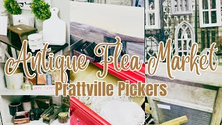 ANTIQUE FLEA MARKET  SHOP WITH ME  PRATTVILLE PICKERS [upl. by Spalding]