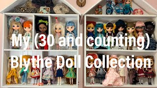 My 30 and counting Blythe Doll Collection [upl. by Brittnee]