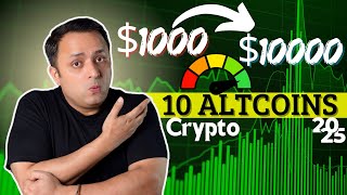 🤑 Top 10 Safest Crypto To 10x In Crypto Market By 202425 Bull Run 🚀 1000 Pump In These Altcoins 🚨 [upl. by Prudhoe]