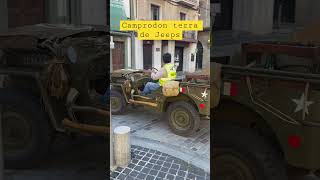 Jeep Hotchkiss M201  Camprodon Terra de Jeeps shortvideo [upl. by Negaem]