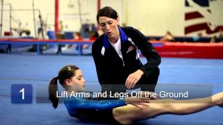 How to Do a Hollow Body Hold  Gymnastics [upl. by Ruddie]