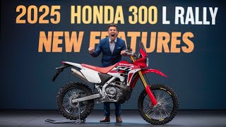 quot2025 Honda CRF 300L Rally 🌄  Built for the Wildquot honda crf300lrally [upl. by Gunilla]