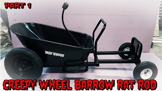 CREEPY RAT ROD WHEEL BARROW PART 1 [upl. by Hew]