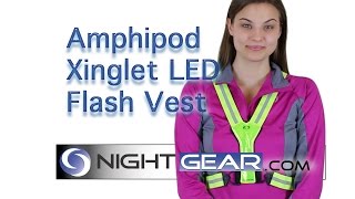 Amphipod Xinglet Flash LED Vest 446 [upl. by Lobel640]