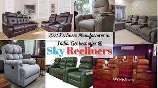 Multifunctional Recliners for Home Theater and Living Room by Sky Recliners with Virtual Exploring [upl. by Sidnal]