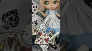 Blythe doll Alice ATTACKED by the deck of Playing Cards [upl. by Adiaz]