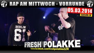 RAP AM MITTWOCH 050314 BattleMania Vorrunde 24 GERMAN BATTLE [upl. by Laryssa784]