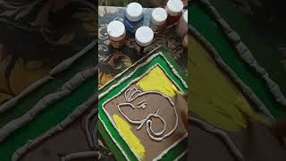 Part 2air clay art ganpati bappa moryabong food amp craftviralplzsubscribemychannelshortlike [upl. by Woodsum]