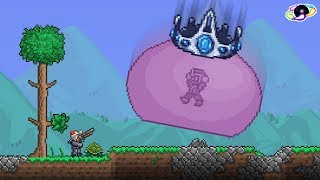 this isnt a normal King Slime Terraria Fargos Soul Mod 3 [upl. by Nosaes]