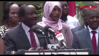 Listen to Kalonzo Musyokas Exciting remarks promising to carry to out Opposition role [upl. by Averat667]