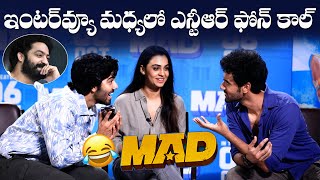 Prank Call To MAD Team As Jr ntr  NTR  Sangeeth Shobhan  Ram Nithin  Mana Stars Plus [upl. by Yelik]