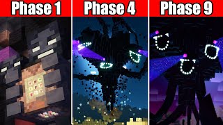 All Phases Wither Storm in Minecraft Story Mode [upl. by Joy]